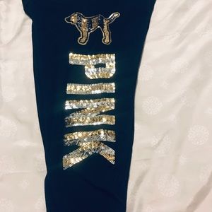 NWOT PINK VS Full Leggings